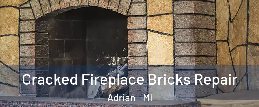  Cracked Fireplace Bricks Repair Adrian - MI