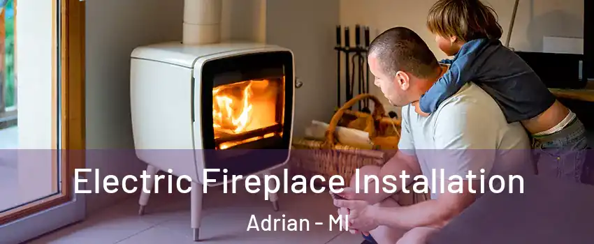  Electric Fireplace Installation Adrian - MI