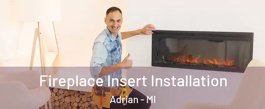  Fireplace Insert Installation Adrian - MI