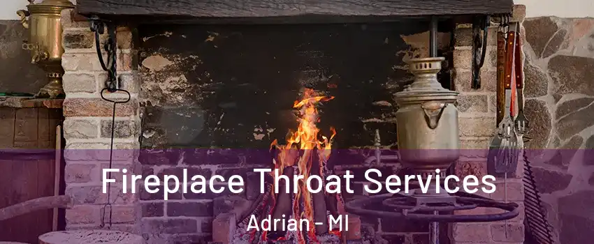  Fireplace Throat Services Adrian - MI