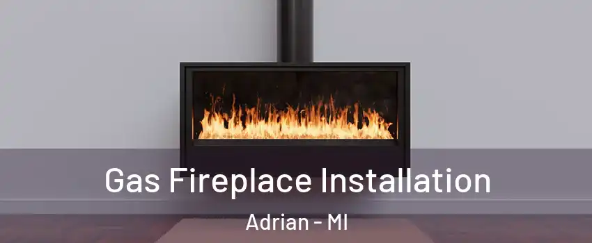  Gas Fireplace Installation Adrian - MI