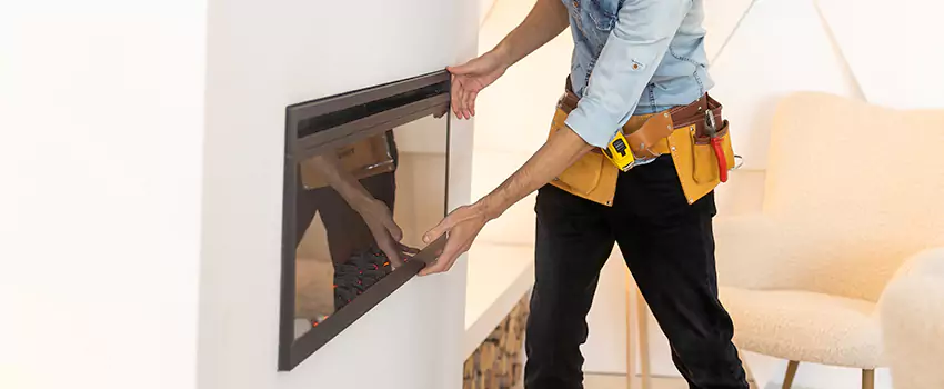 Metal Fireplace Installation in Adrian, Michigan