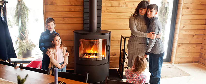 Morso Cast Iron Fireplace Insert Installation in Adrian, Michigan