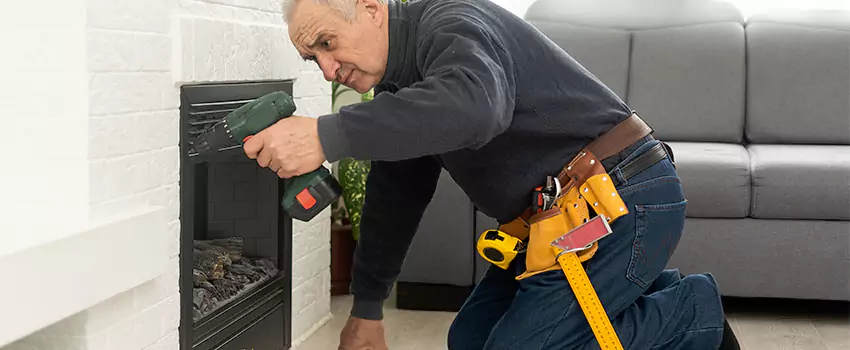 New Indoor Fireplace Installation in Adrian, Michigan