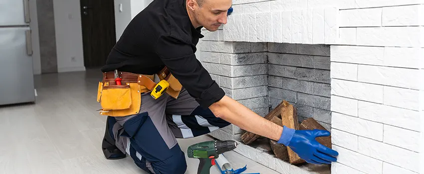Fireplace Damaged Damper Frame Repair Services in Adrian, Michigan
