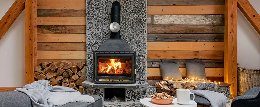 Thelin Hearth Products Direct Vent Gas Stove Fireplace Inspection in Adrian, Michigan